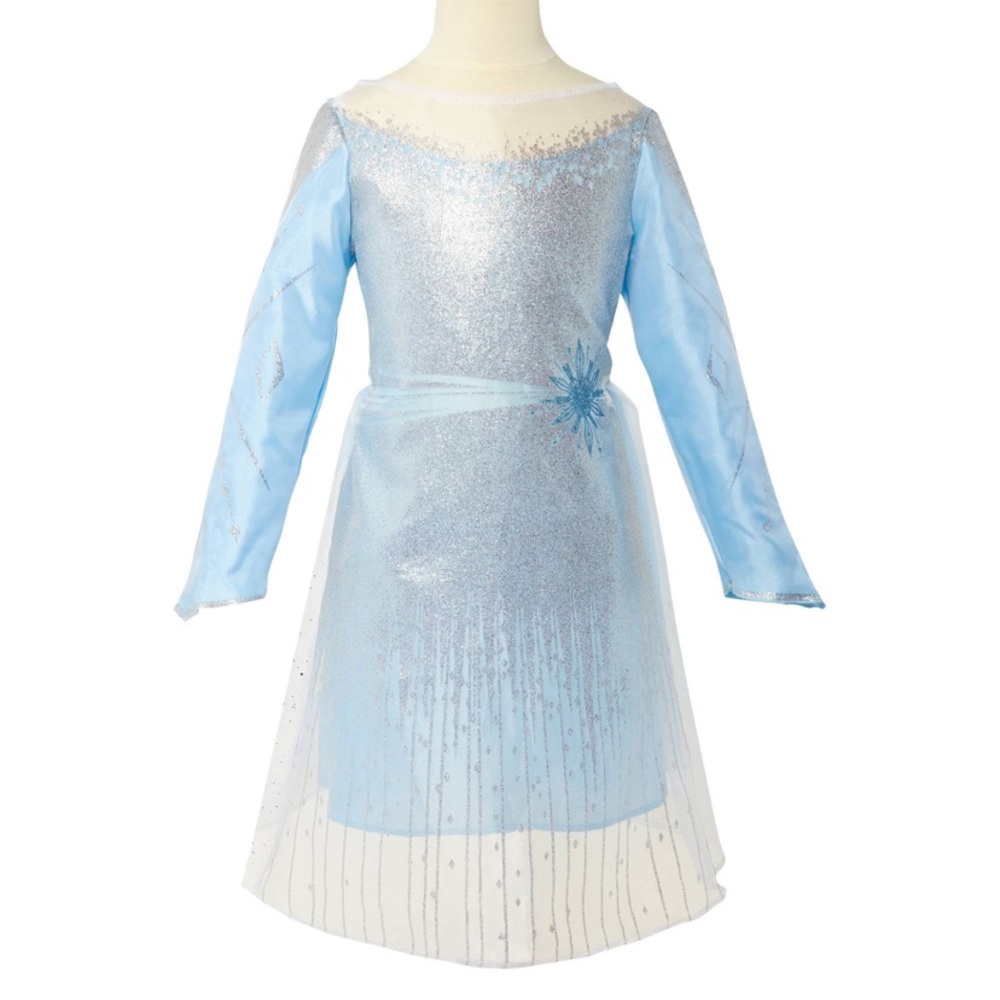 Disney Frozen Elsa Dress 4-6 Lights Up